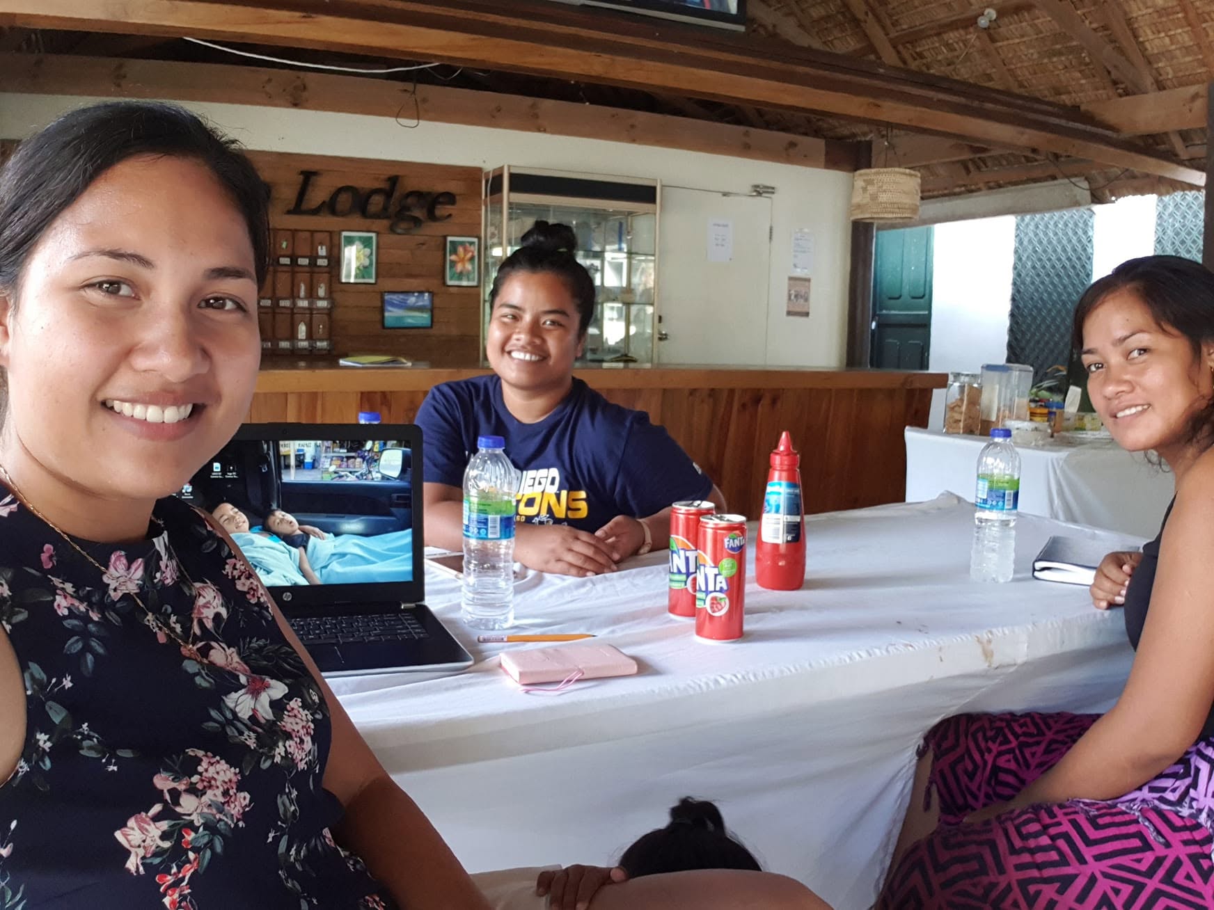 Nei Mom Uprising members at a community gathering